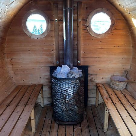 Witowianskie Domki Z Kominkiem, Jacuzzi I Sauna Dzianisz المظهر الخارجي الصورة